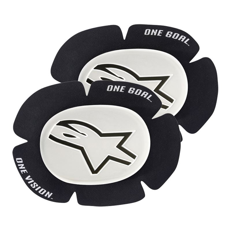 Alpinestars GP Sport Evo Knee Sliders Black White